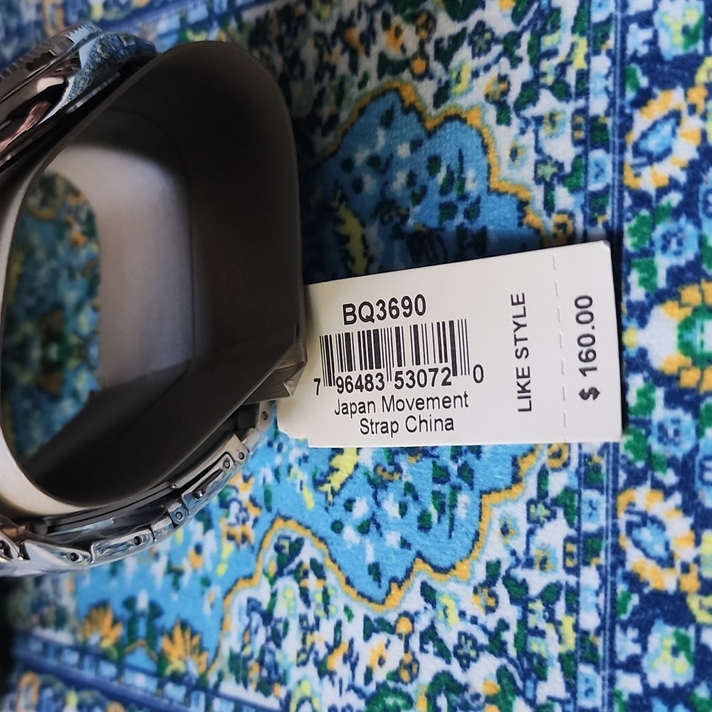 NWT! FOSSIL Rye Multifunction Two-Tone Stainless Steel Watch - Picture 8 of 9